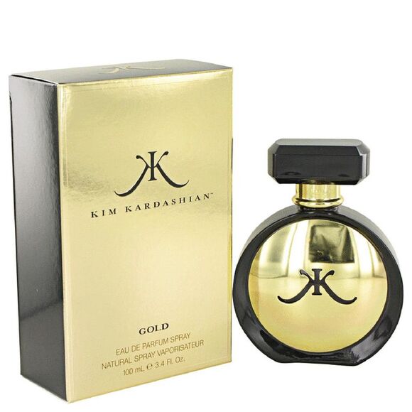 Gold by Kim Kardashian Eau De Parfum EDP Spray for Women 3.4 oz / 100 ml New - Picture 3 of 4